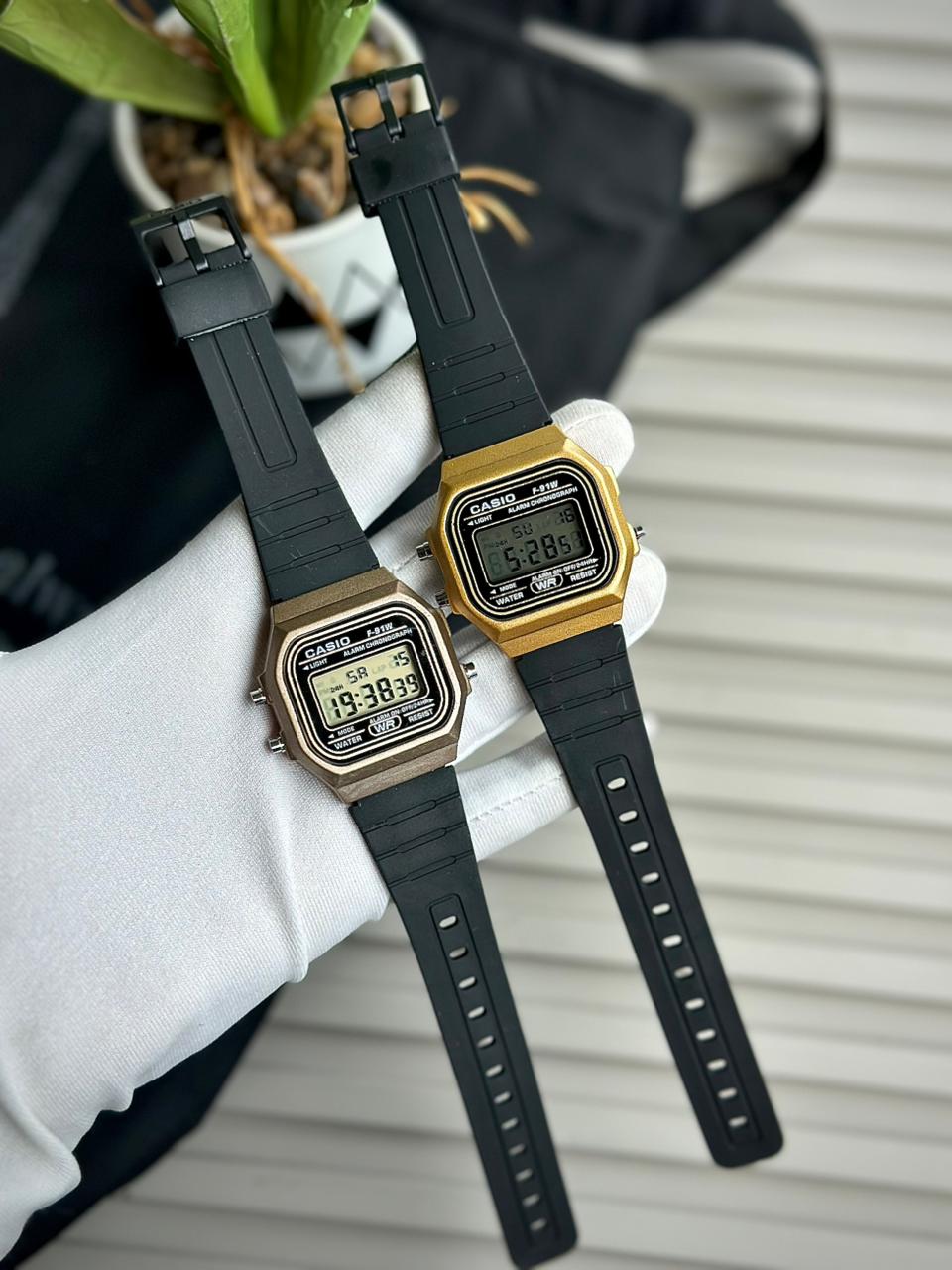 CASIO F91 Urban Root Classic Retro Digital Watch Black