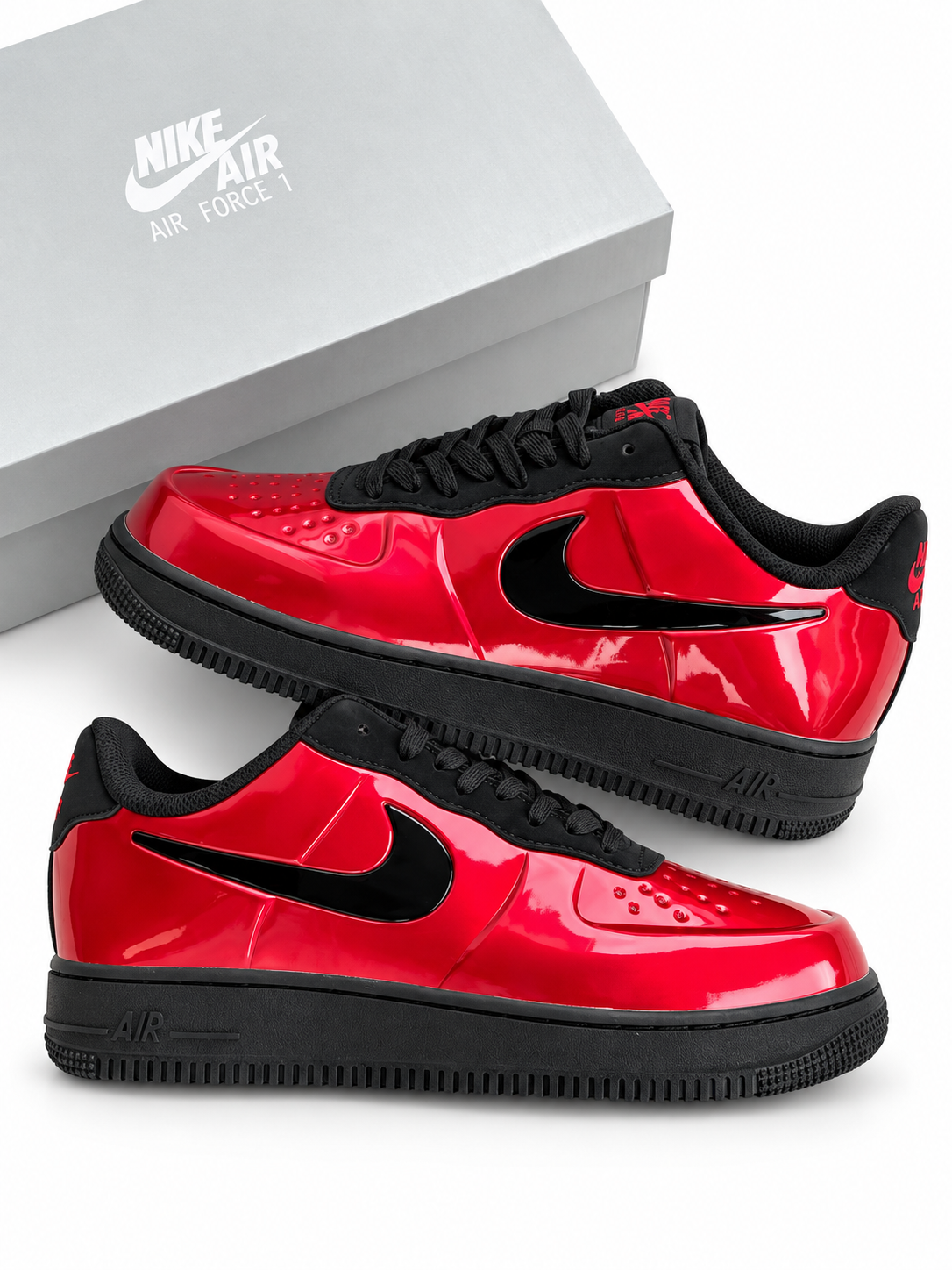 Nike Air Force Foamposite Pro Red - Image 3