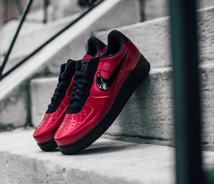 Nike Air Force Foamposite Pro Red - Image 4
