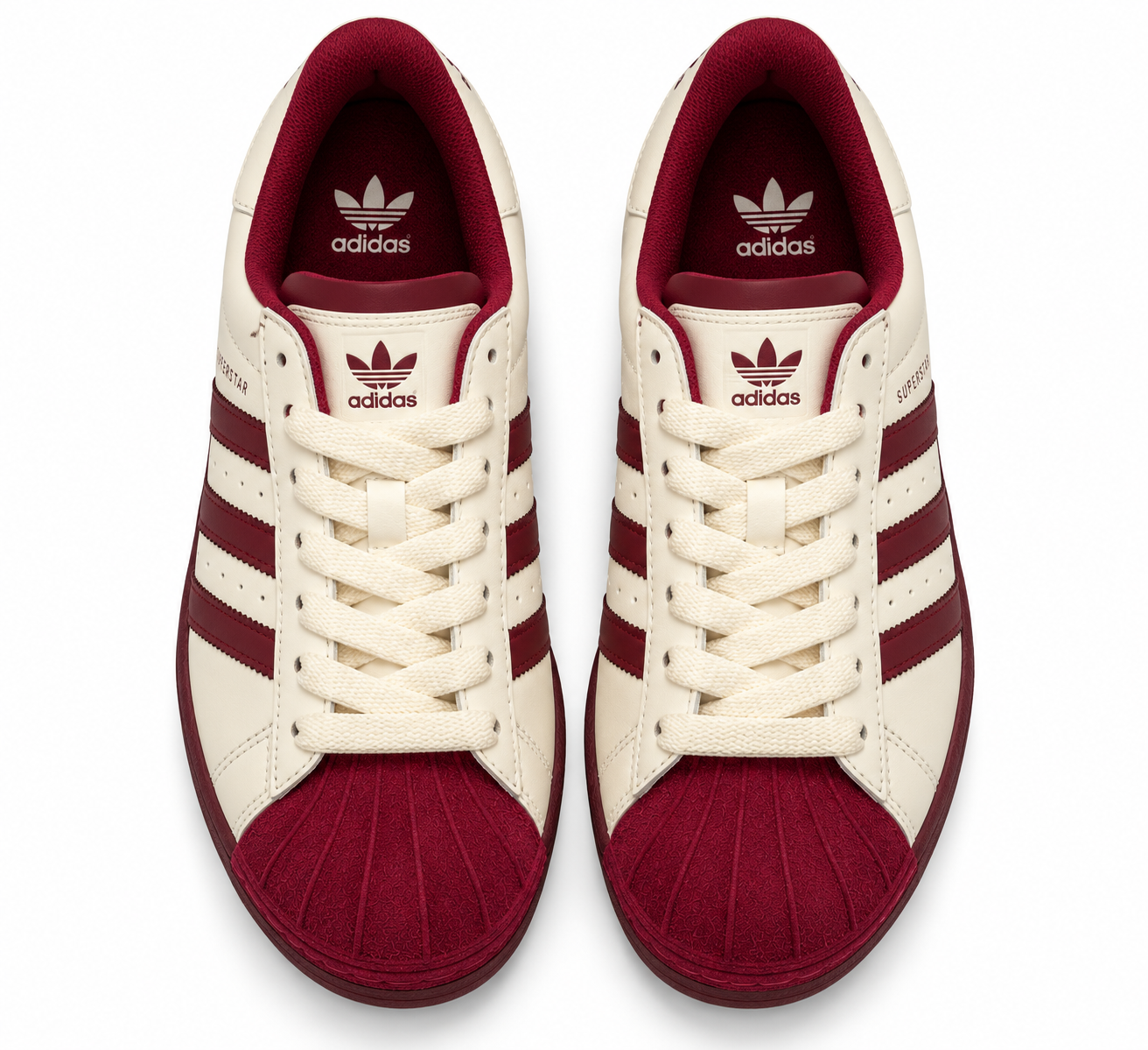 Adidas Originals Superstar Wine White