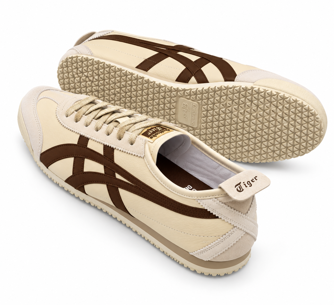 Onitsuka Tiger Mexico 66 beige brown sneakers