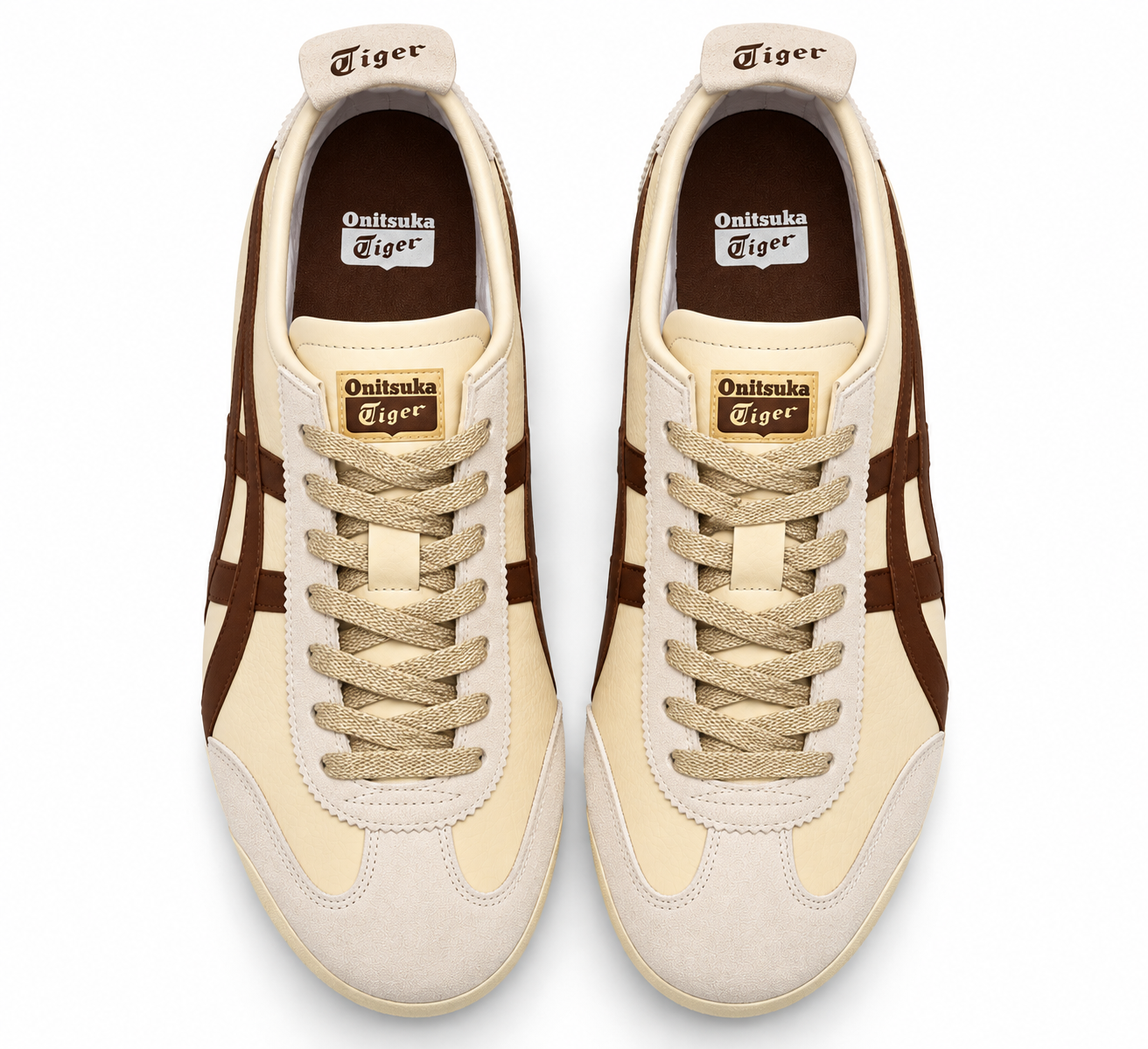 Onitsuka Tiger Mexico 66 beige brown sneakers